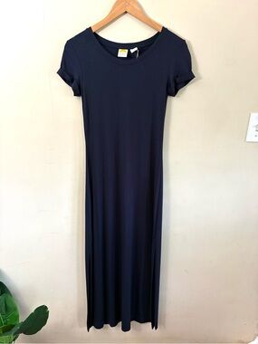 c and c california t shirt dress C and C California Womens Size S Short Sleeve Blue And White Striped Shirt Dress